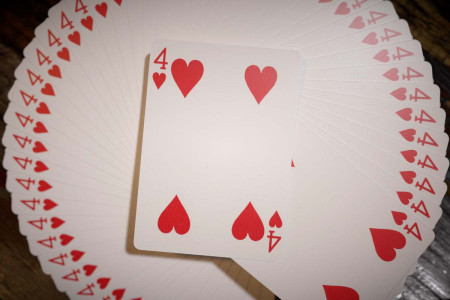 Baraja de forzaje Bicycle (4 de Corazones) Baraja de forzaje Bicycle (4 de Corazones)