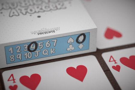 Baraja de forzaje Bicycle (4 de Corazones)