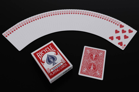 Forcing Bicycle Deck (8 of Hearts)