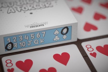 Forcing Bicycle Deck (8 of Hearts)