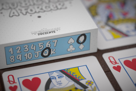 Forcing Bicycle Deck (Queen of Hearts)