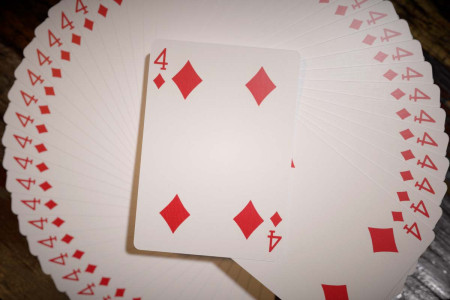 Jeu Bicycle à Forcer (4 de Carreau)