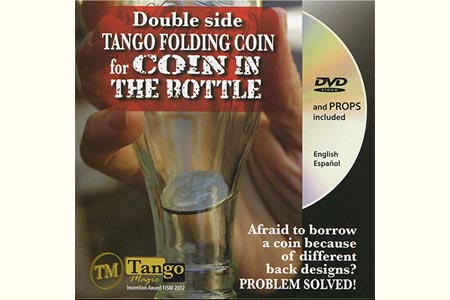 Folding Coin 50 cts d'euro (Double + DVD) - mr tango
