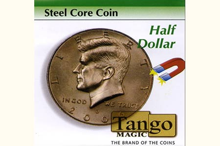 Steel Core coin half dollar - mr tango