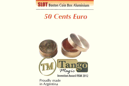 Slot boston coin box Brass 50 cts d'euros - mr tango
