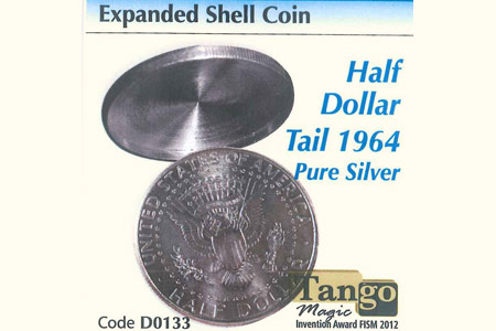 Coquille ½ Dollar 1964 (argent pur) Pile - mr tango