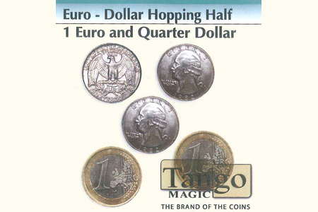 Euro-Dollar Hopping half (1 euro and quarter) - mr tango
