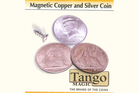 Magnetic copper and Silver ½$