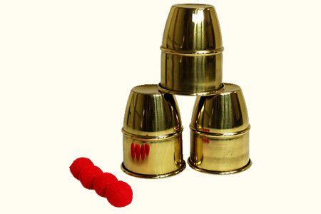 Jumbo Cups and Balls (Brass)