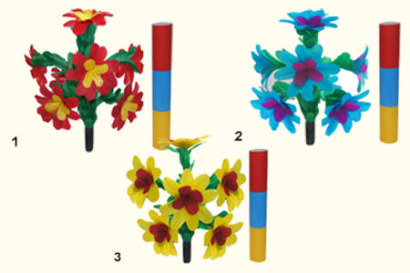 Bouquet aux changement de couleurs - tora-magic