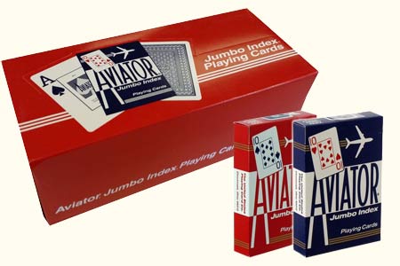 Aviator jumbo index Deck Pack