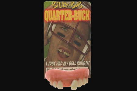Dentier de rugbyman ou quaterback qualité pro