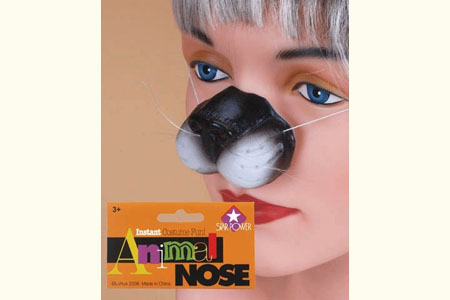 Nez de chat en masque (Truffe d'animal)
