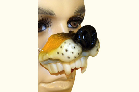 Nez de loup en masque (Truffe d'animal)