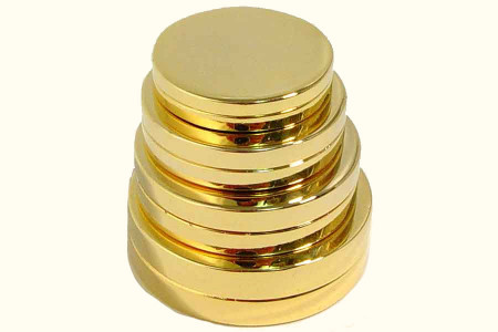 Golded coin nested box