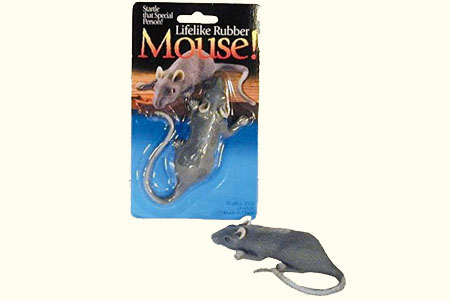 Ratón gris falso