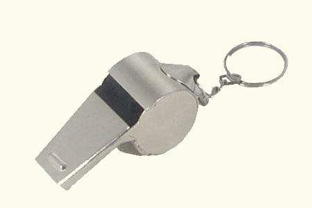 Metal Police Whistle