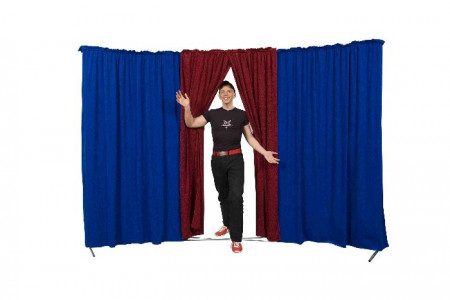 Curtains of scene Spider Evoflex Royal Blue