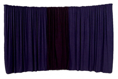 Curtains of scene Spider-flex midnight blue