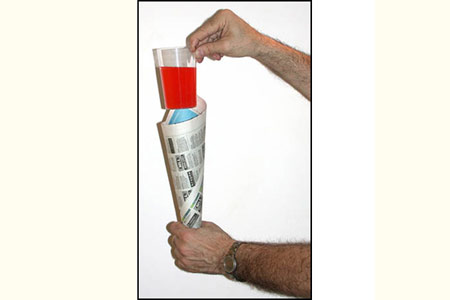 Comedy Glass in Paper Cone Comedy Glass in Paper Cone