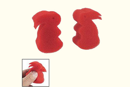 Missing Rabbit - Double Red Sponge