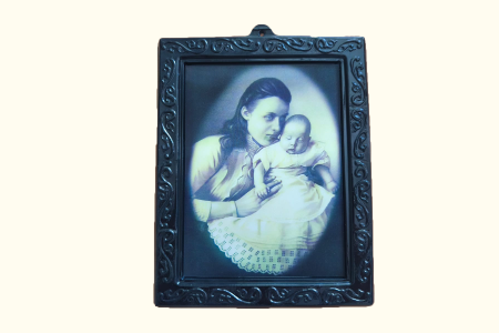 Portrait encadré Maman et Bébé (28,5 x 22,5 cm)