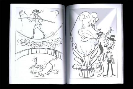 Coloring Book Circus (Large)