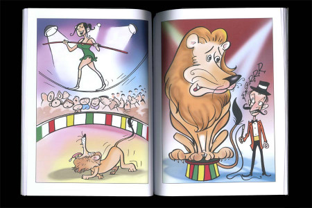 COLORING BOOK - CIRCUS - 3 LARGE