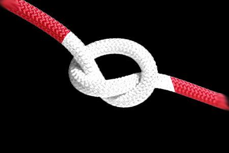 Color changing knot