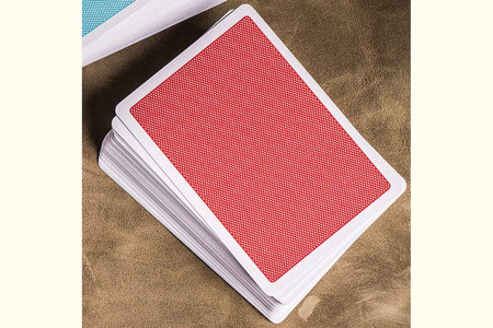 Steel Playing Cards - Red