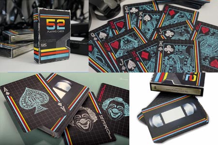 VHS Playing Cards