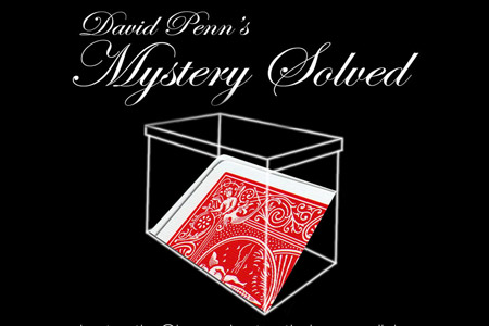 Mystery Solved - david penn