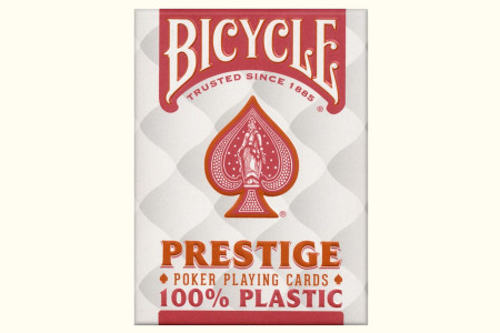 Jeu Bicycle Prestige Jumbo Index (100% plastique)