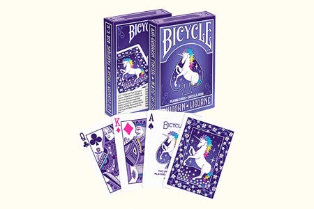 Bicycle Unicorn Licorne deck