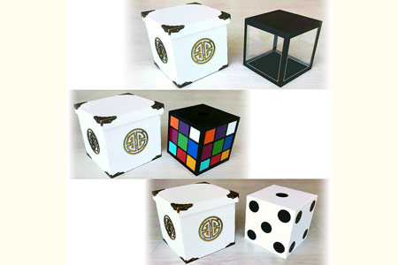 Crystal Cube to Rubik and Dice - tora-magic