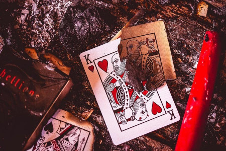 Red Hellions Playing Cards