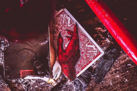 Red Hellions Playing Cards