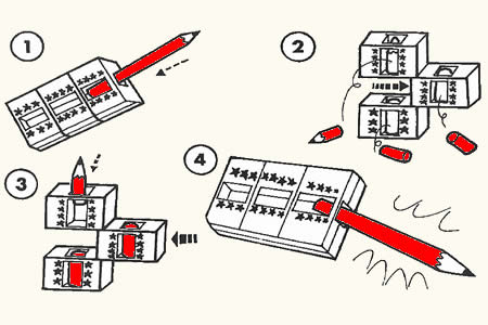 Zig-Zag Pen (par 12)