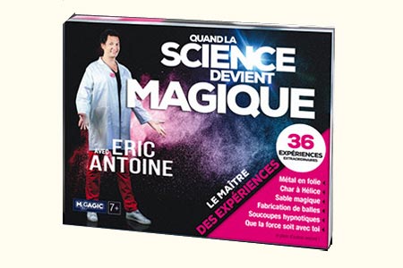 Coffret Le Maitre des Expériences - eric antoine