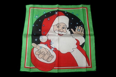 Foulard Père Noël (45 x 45 cm)