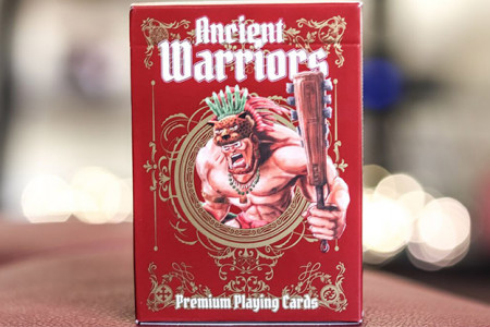 Ancient Warriors (Red) Playing Cards