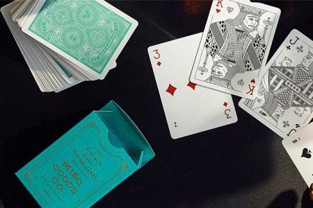 The MGCO Green Playing Cards