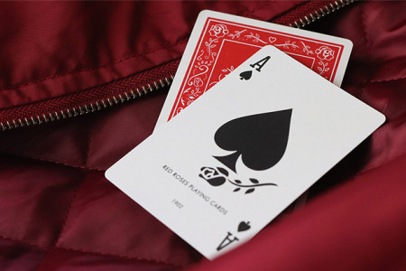 Red Roses Playing Cards