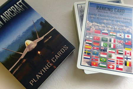 Modern Aircraft Playing Cards