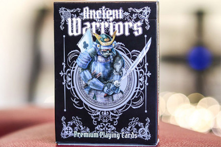 Ancient Warriors (Black) Playing Cards