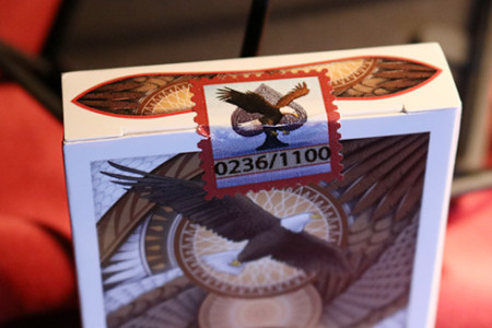 Bicycle Bald Eagle (With Numbered Seals)