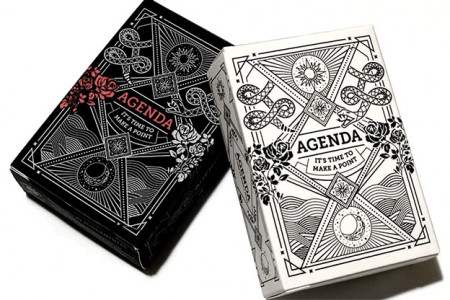 Mini Agenda Playing Cards (White)