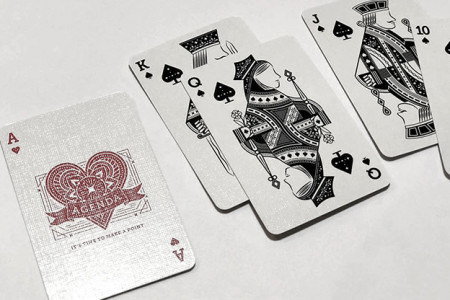 Mini Agenda Playing Cards (White)