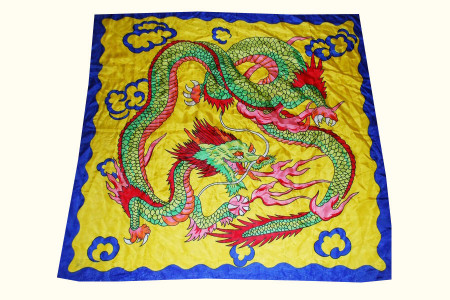 Foulard Dragon (90 x 90 cm)