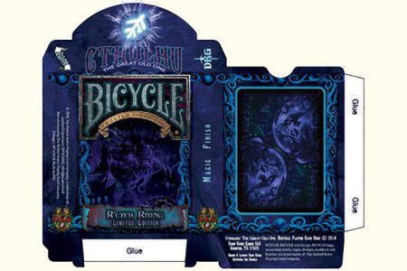 Jeu Bicycle Cthulhu R'LYEH RISING (Edition limitée)